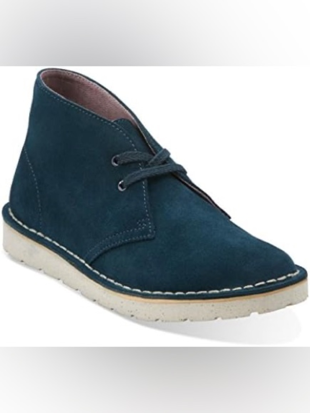Clarks Originals Desert Aerial Chukka Boot Casual Shoe - Midnight Suede (7.5)
